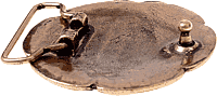 Buckleschnalle "Akanthus" (4,0 cm) Rückseite