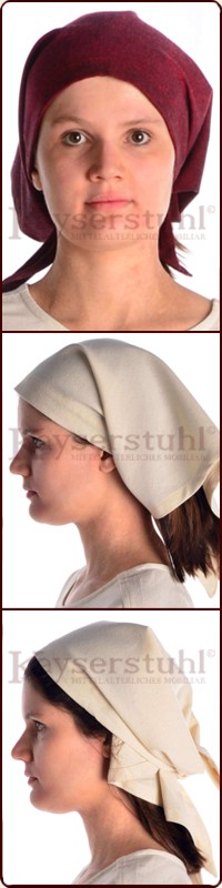 Mittelalterlich inspiriertes Kopftuch