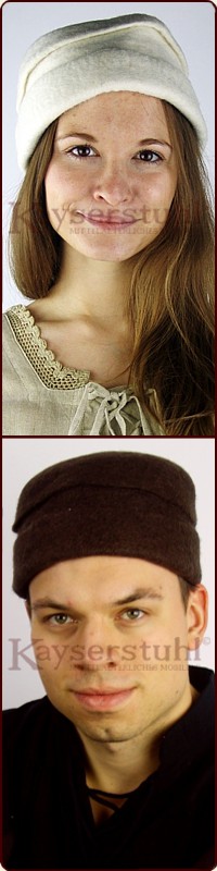 Einfache Kappe aus Wolle