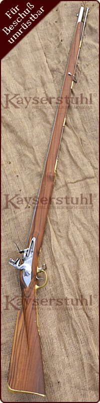 Britische Brown Bess Muskete 1. Modell (1742)