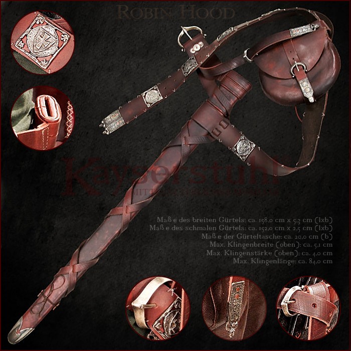 Schwertgehänge "Robin Hood"