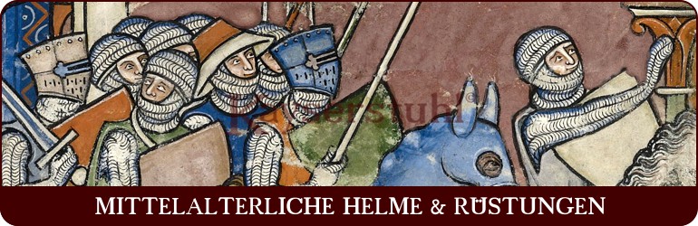 Mittelalterliche Helme & Rüstungen