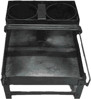 Craticula "Pompeji" (Römisches Kochgestell)