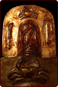 Galerus II (Gladiatoren-Schulterschirm) Bronze