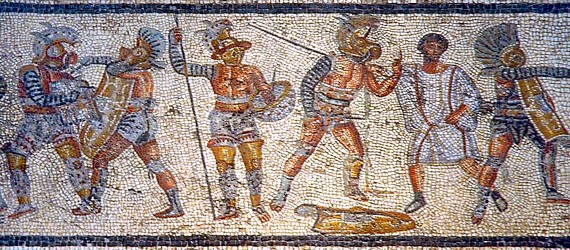 Mosaik in der Villa Dar Buc Ammera