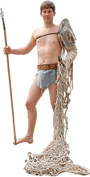 Gladiator vom Typ Retiarius