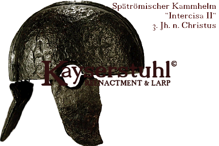 Spätrömischer Kammhelm Intercisa, 3. Jh. n. Chr.