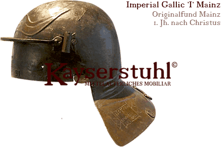 Imperial Gallic 'I' (Mainz) aus Messing 