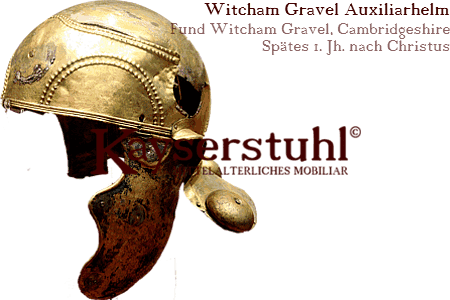 Originalfund: Auxiliarhelm Typ B "Witcham Gravel", 1. Jh