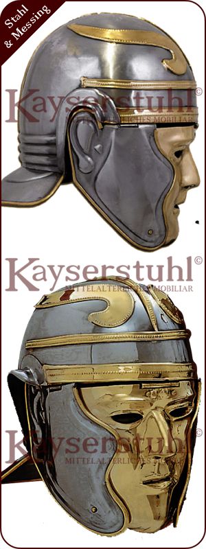 Kaiserlich-Gallischer Helm mit Gesichtsmaske