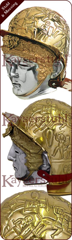 Ribchester Kavalleriehelm mit Gesichtsmaske