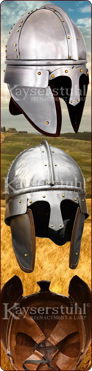 Spätrömischer Kavallerie Helm (Burg Castle)