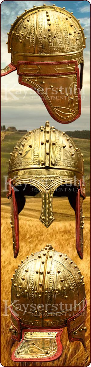 Spätrömischer Kavallerie-Kammhelm "Deurne"