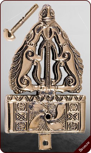 Keltischer Gürtelhaken "Glauberg" (Bronze)