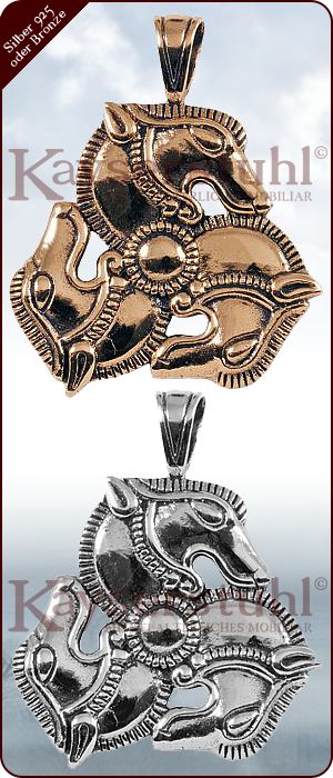 Thrakisches Pferdchenamulett (Bronze)
