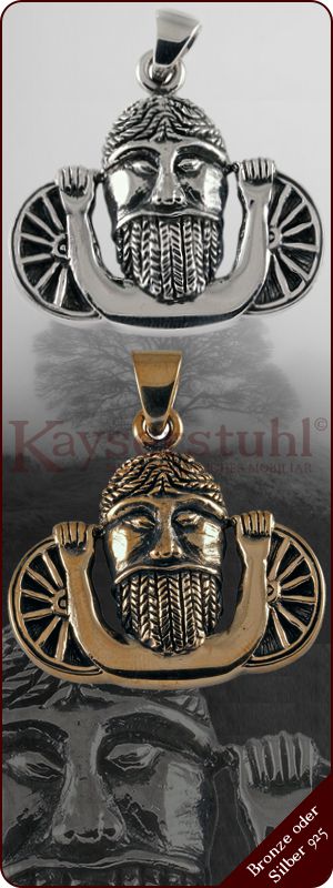 Keltisches Amulett "Taranis" (Bronze oder Silber 925)