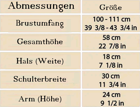 Muskelpanzer mit Bronze-Finish