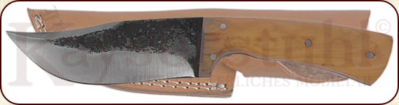Jagdmesser 20,0 cm mit Olivenholzgriff