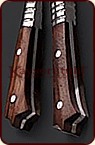Tafelmesser & Essdorn mit Lederscheide Typ III