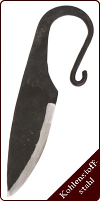 Geschmiedetes Messer 25,0 cm Typ II mit Scheide