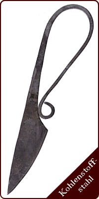Geschmiedetes Messer 20,0 cm ohne Scheide