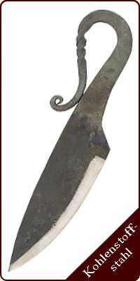 Geschmiedetes Messer 25,0 cm mit Scheide