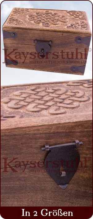 Holzschatulle "Galahad" in zwei Größen