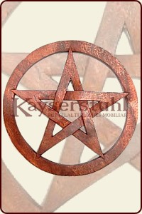 Kreis mit Pentagramm (groß)