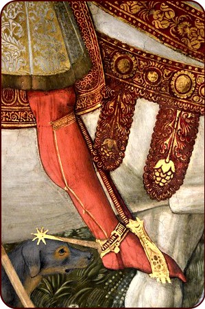 Ritter mit Sporen, Palazzo Medici Riccardi (Florenz, Italien), Michelozzo, 1444 - 1463