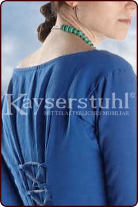 Kleid / Unterkleid / Cotte "Sonja", blau