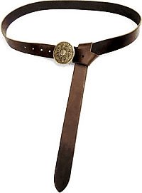 Buckle-Gürtel "Arabeske" (4,0 cm) als Langgürtel