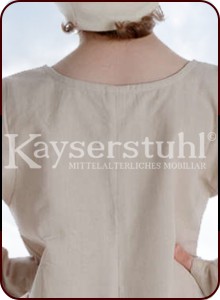 Mittelalterliches Kinderkleid/Cotte "Birna", hanffarben