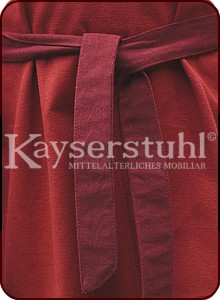 Wikingerzeitliches Kinderkleid "Ylvi", rot/rot