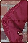 Langärmelige Bluse "Maryam" in rot (Detail)