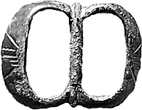 Schnalle (ca. 1250 - 1500 n. Chr.)