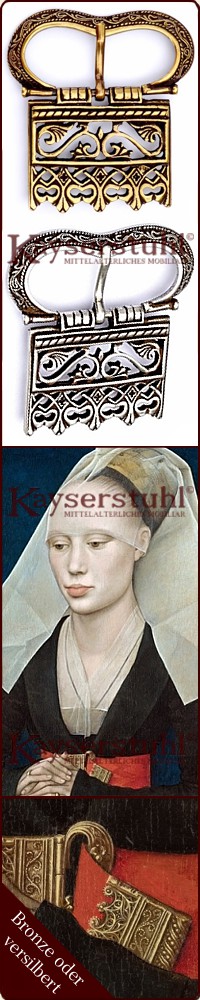 Renaissance-Schnalle "Weyden" (5,5 cm)