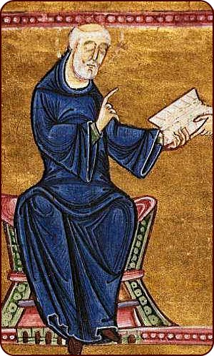Benedikt von Nursia (480 – 547) übergibt seine Regel