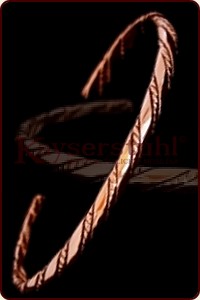 Mittelalterlicher Armreif Typ II (Bronze) 