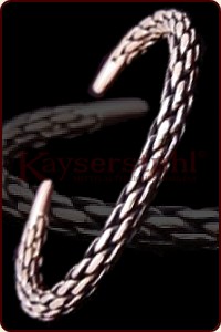 Mittelalterlicher Armreif Typ II (Bronze) 