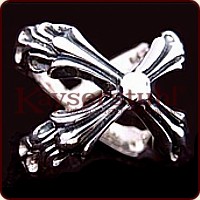 Gebo Runen Ring (925er Silber)