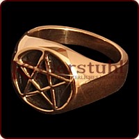 Ring "Pentagram" (Bronze)