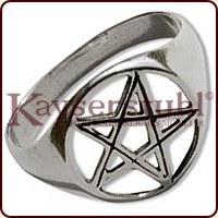 Ring "Pentagram" (Silber)