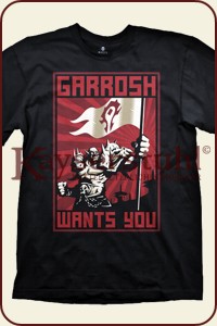 WOW-Shirt "Garrosh Wants You"