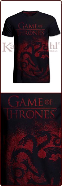 Game Of Thrones T-Shirt "Targaryen Jumbo Print"