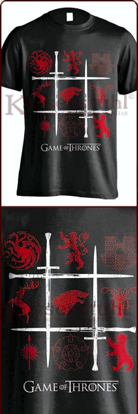 Game Of Thrones T-Shirt "Sigils Swords"
