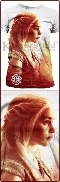 Game Of Thrones Girlie-Shirt "Daenerys Heatwave"