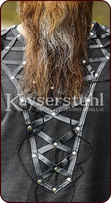Vikings Langarm-Tunika "INGVAR", schwarz