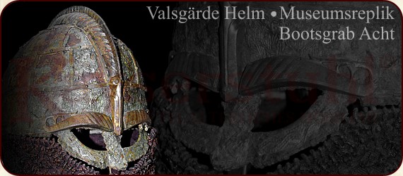 Museale Replik "Valsgärde Helm" SPQR