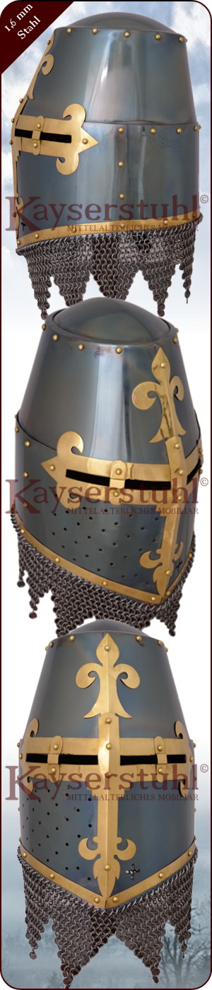 Kübelhelm "Kornburg" (Großer Helm, Funeralhelm)