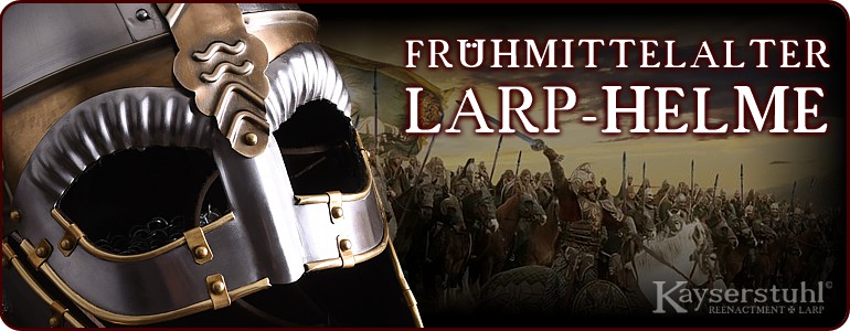 LARP-HELME IM FRÜHMITTELALTERLICHEN STIL
SERIE "ROHAN"